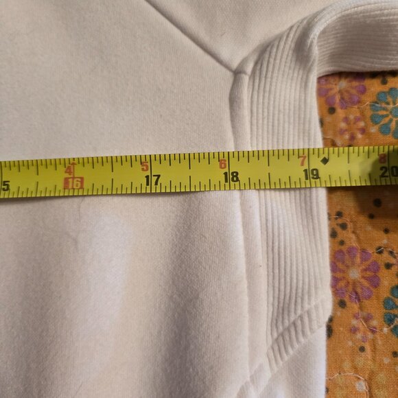 Athleta White Hoodie Size L - Picture 10 of 10